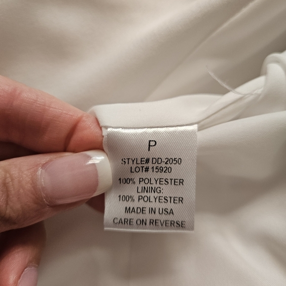 Intermix Dover Flounce Skirt Asymetrical White Size Small - Picture 11 of 13